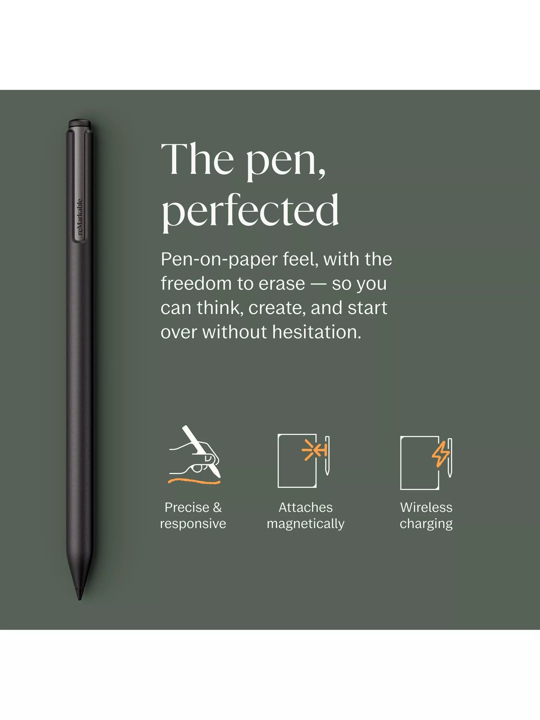 reMarkable Paper Pro tablet 11.8 inch with Marker Plus Grey - British product