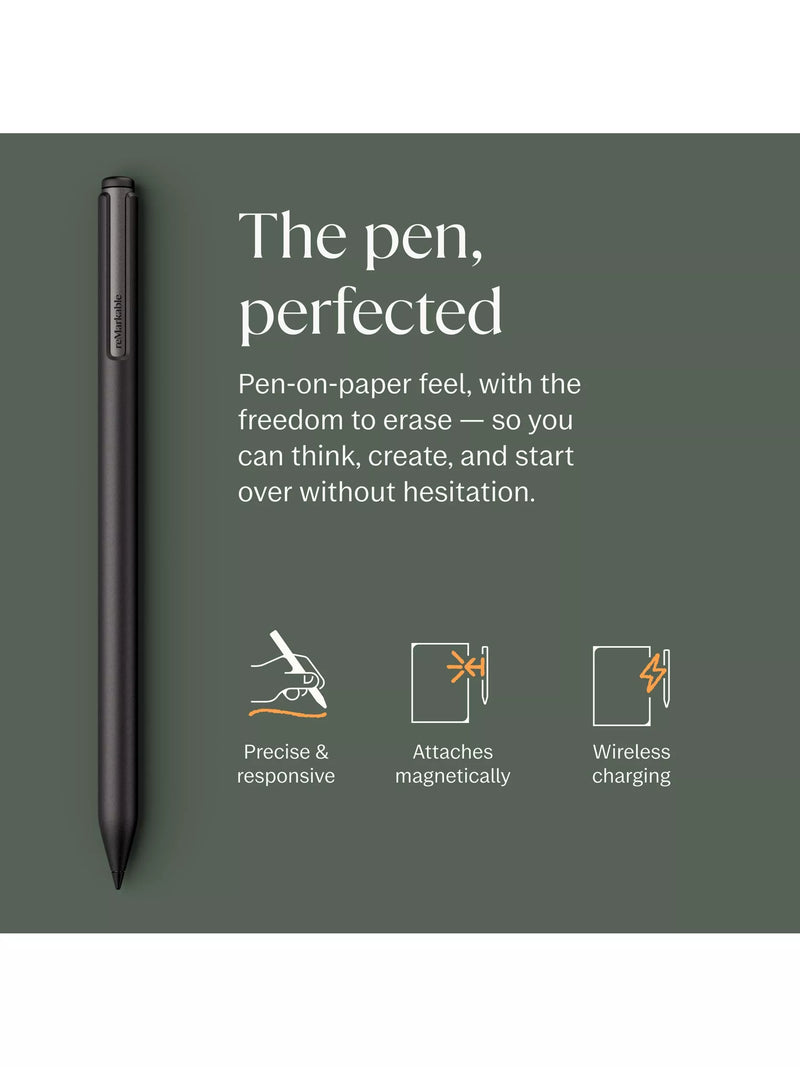 reMarkable Paper Pro tablet 11.8 inch with Marker Plus Grey - British product