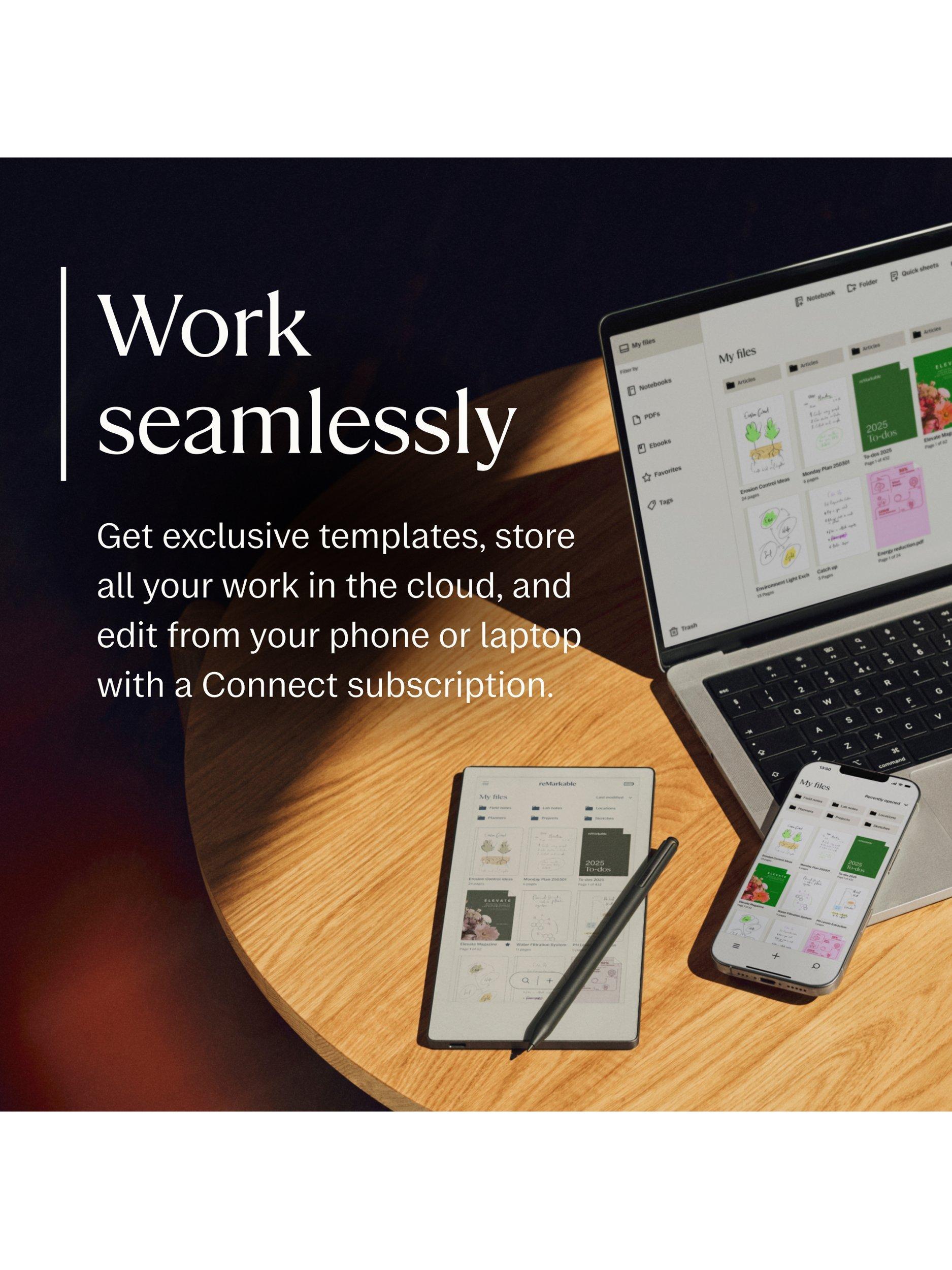 reMarkable Paper Pro Move tablet 7.3 inch, imported from the UK