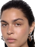 Maria Black large coil hoop earrings, 5cm, UK version