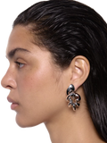 Maria Black large coil hoop earrings, 5cm, UK version
