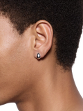 Maria Black silver huggie hoop earrings - British product