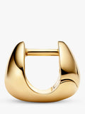 Maria Black Flynn huggie hoop earrings gold 0.90cm, UK version