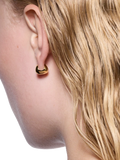Maria Black Flynn huggie hoop earrings gold 0.90cm, UK version