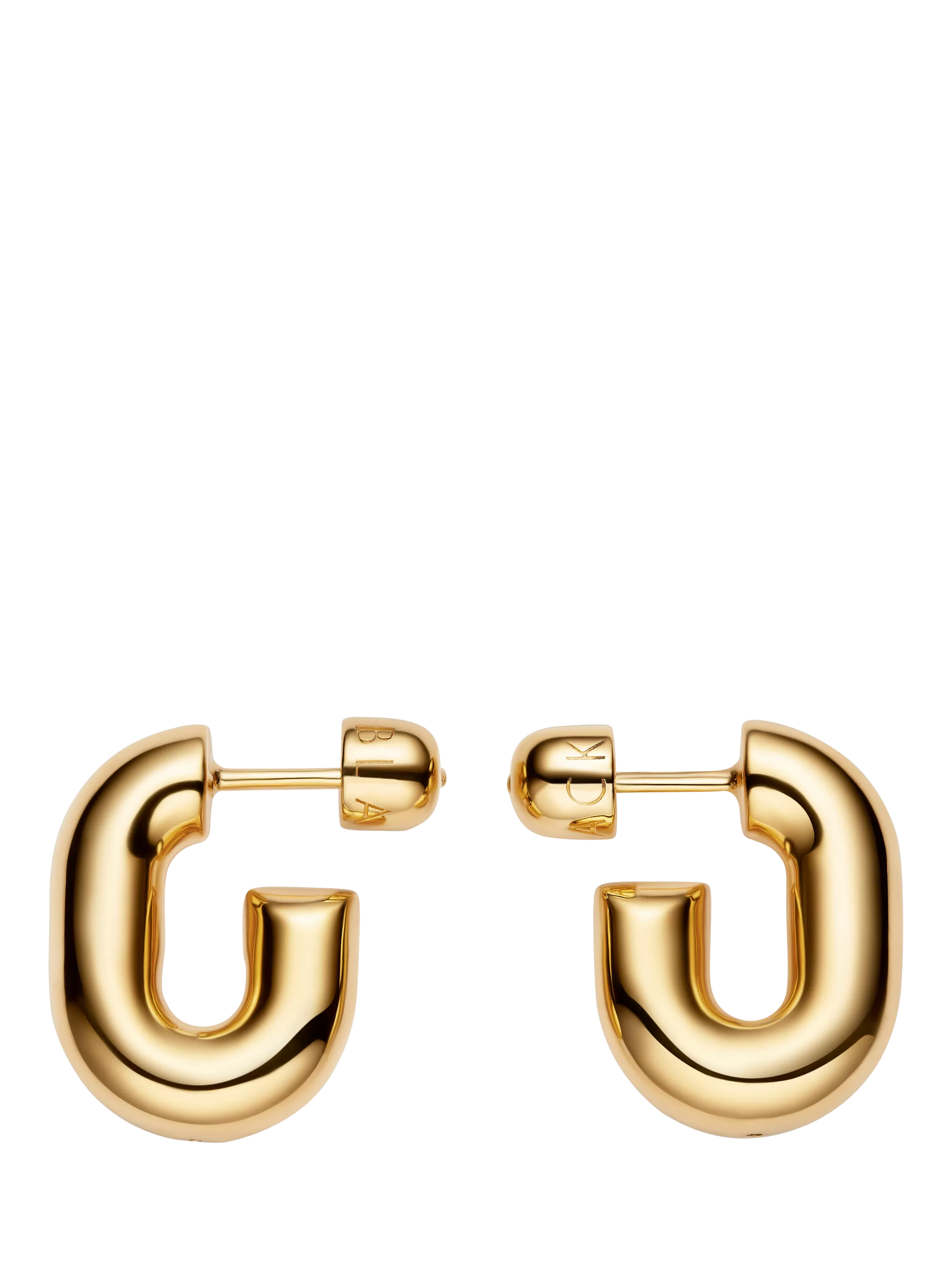 Maria Black Forma Oblong Hoop Earrings - British product