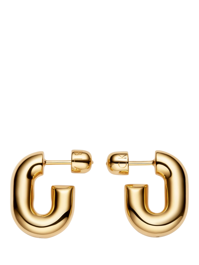 Maria Black Forma Oblong Hoop Earrings - British product