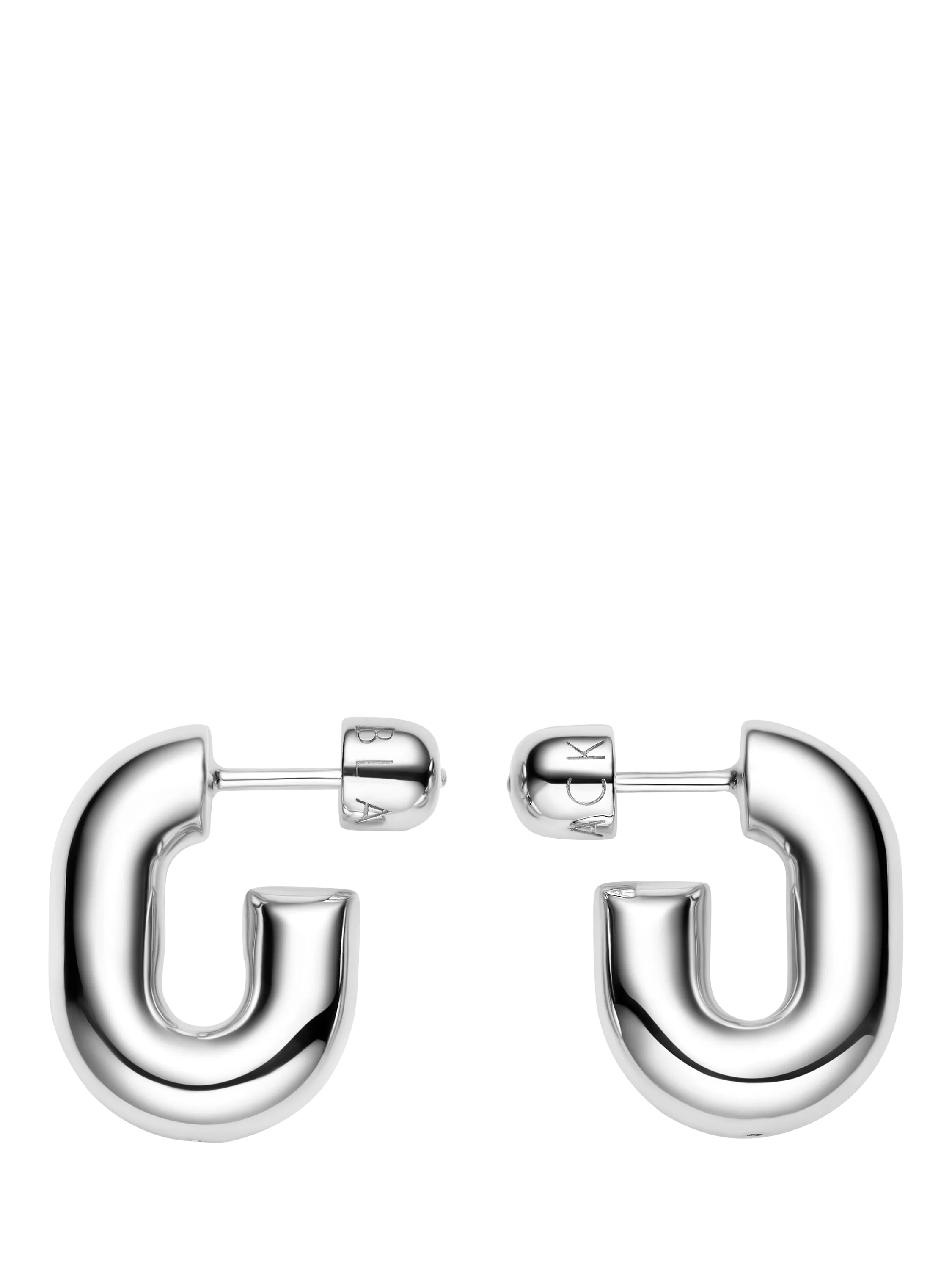 Maria Black Forma Oblong Small Hoop Earrings