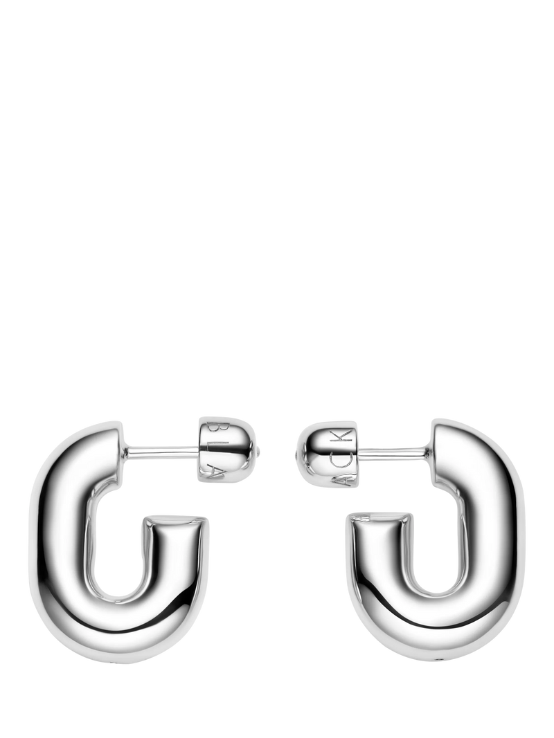 Maria Black Forma Oblong Small Hoop Earrings