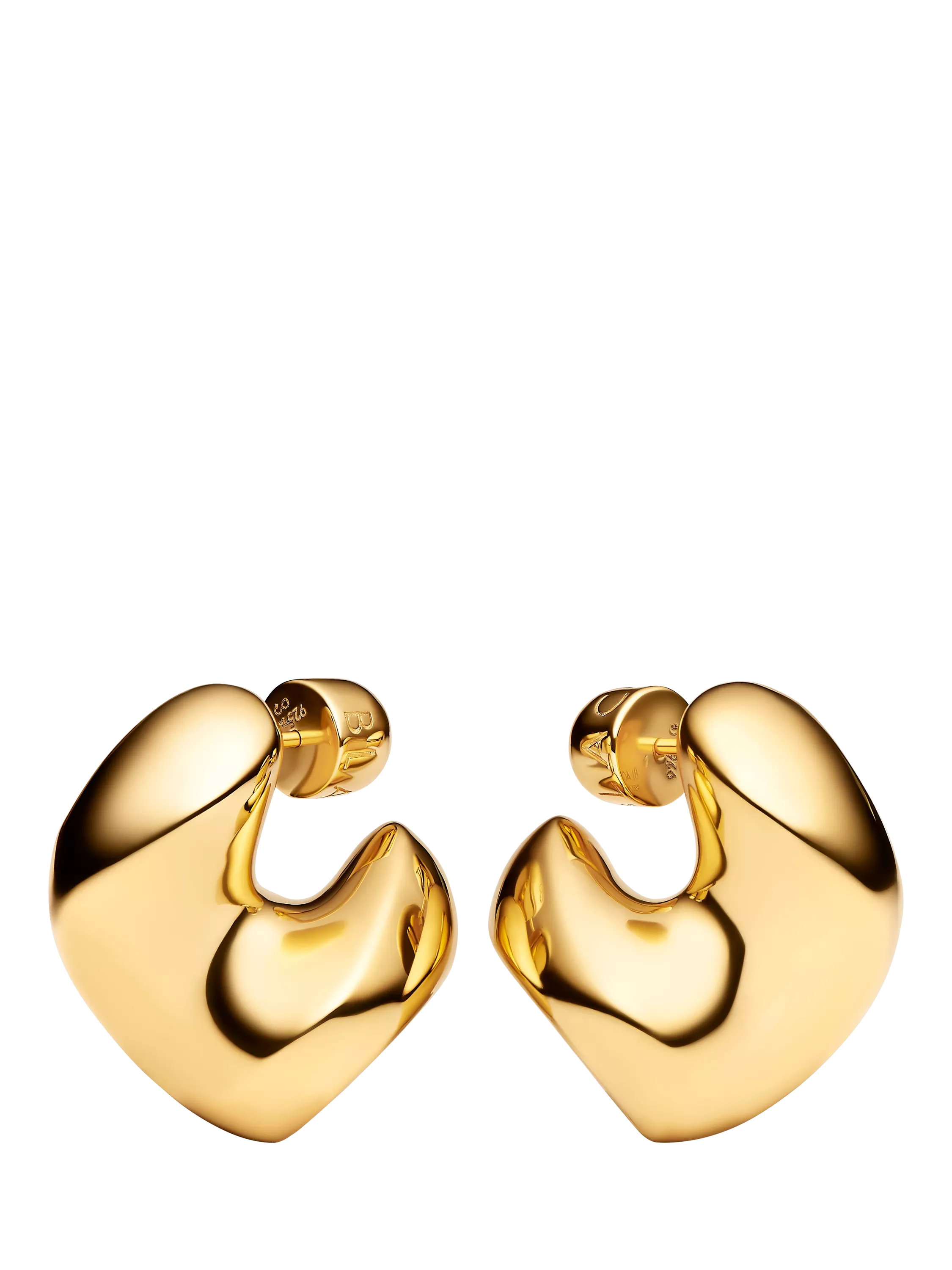 Maria Black Biomorphic 3D saddle earrings D2.75cm (British brand)