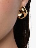 Maria Black Biomorphic 3D saddle earrings D2.75cm (British brand)
