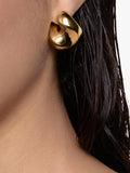 Maria Black Biomorphic 3D saddle earrings D2.75cm (British brand)