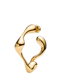 Maria Black hoop earrings gold 5.6cm (British brand)