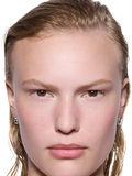 Maria Black Tryvann popcorn earrings silver (British brand)