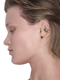 Maria Black gold ear cuff with cubic zirconia, UK version