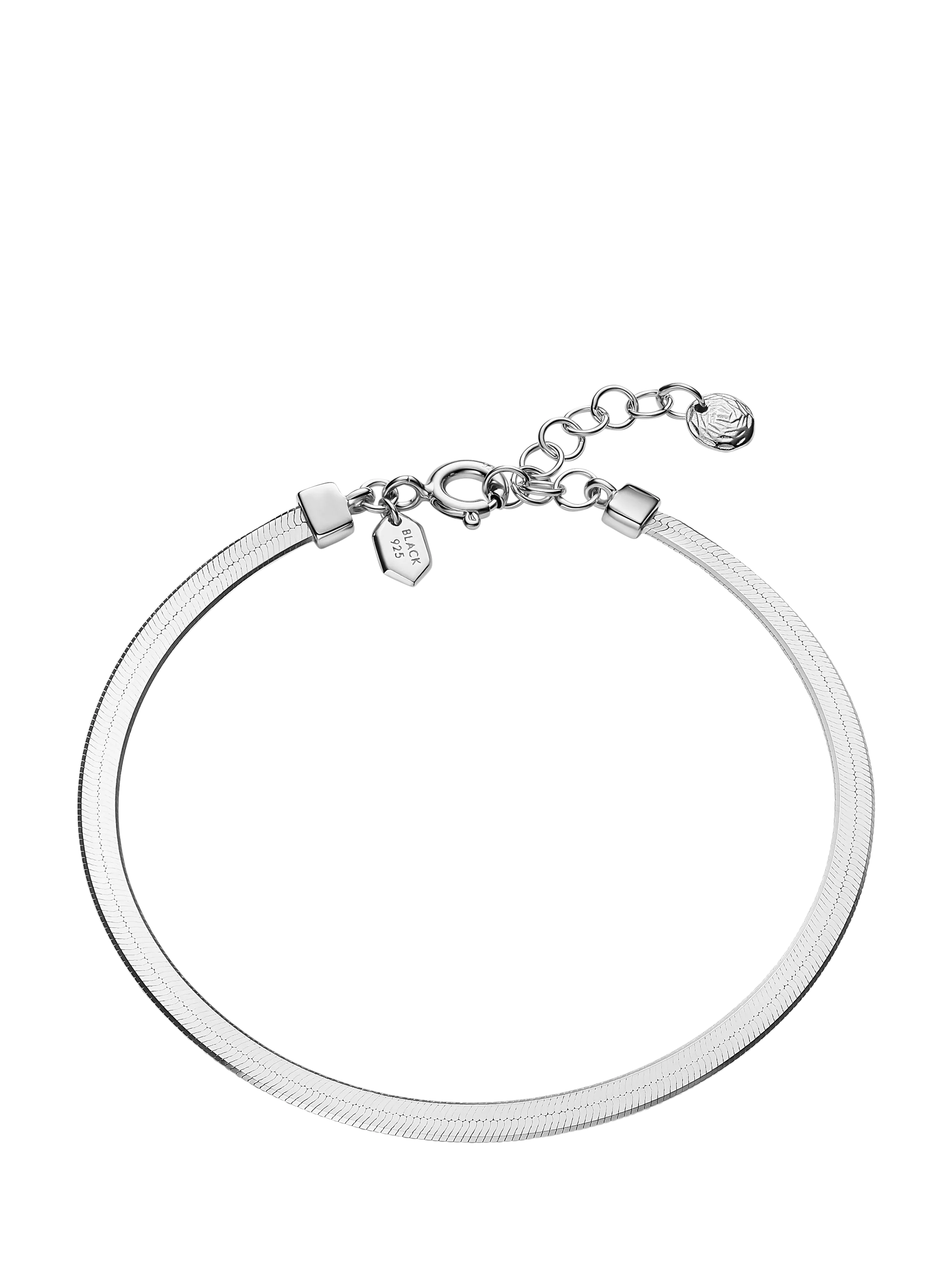 Maria Black Sentiero Bracelet Silver 18.5 cm - British product