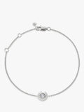 Monica Vinader birthstone bracelet with lab-grown diamond, imported from the UK
