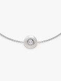 Monica Vinader birthstone bracelet with lab-grown diamond, imported from the UK