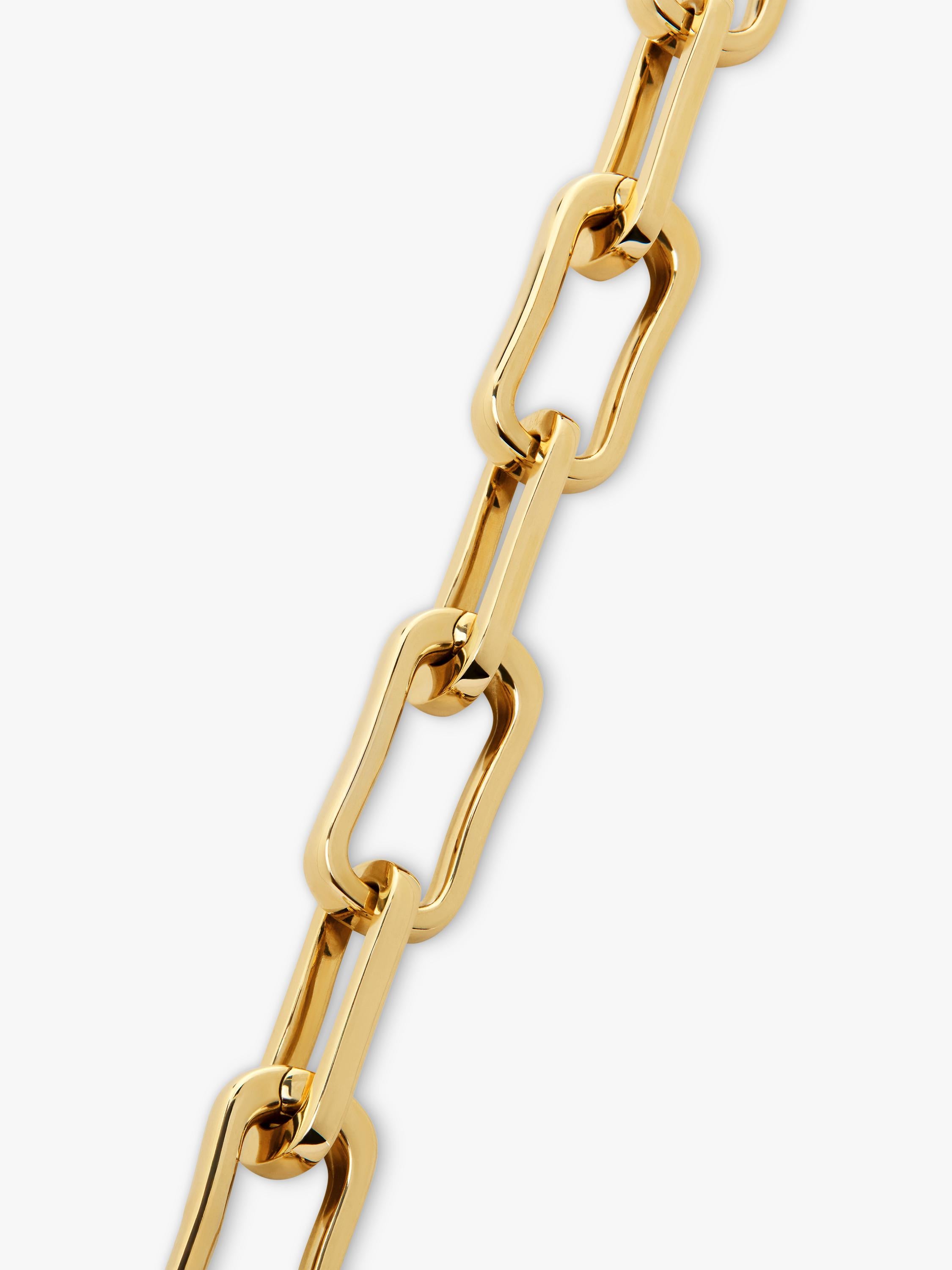 Monica Vinader gold chain link bracelet - British product