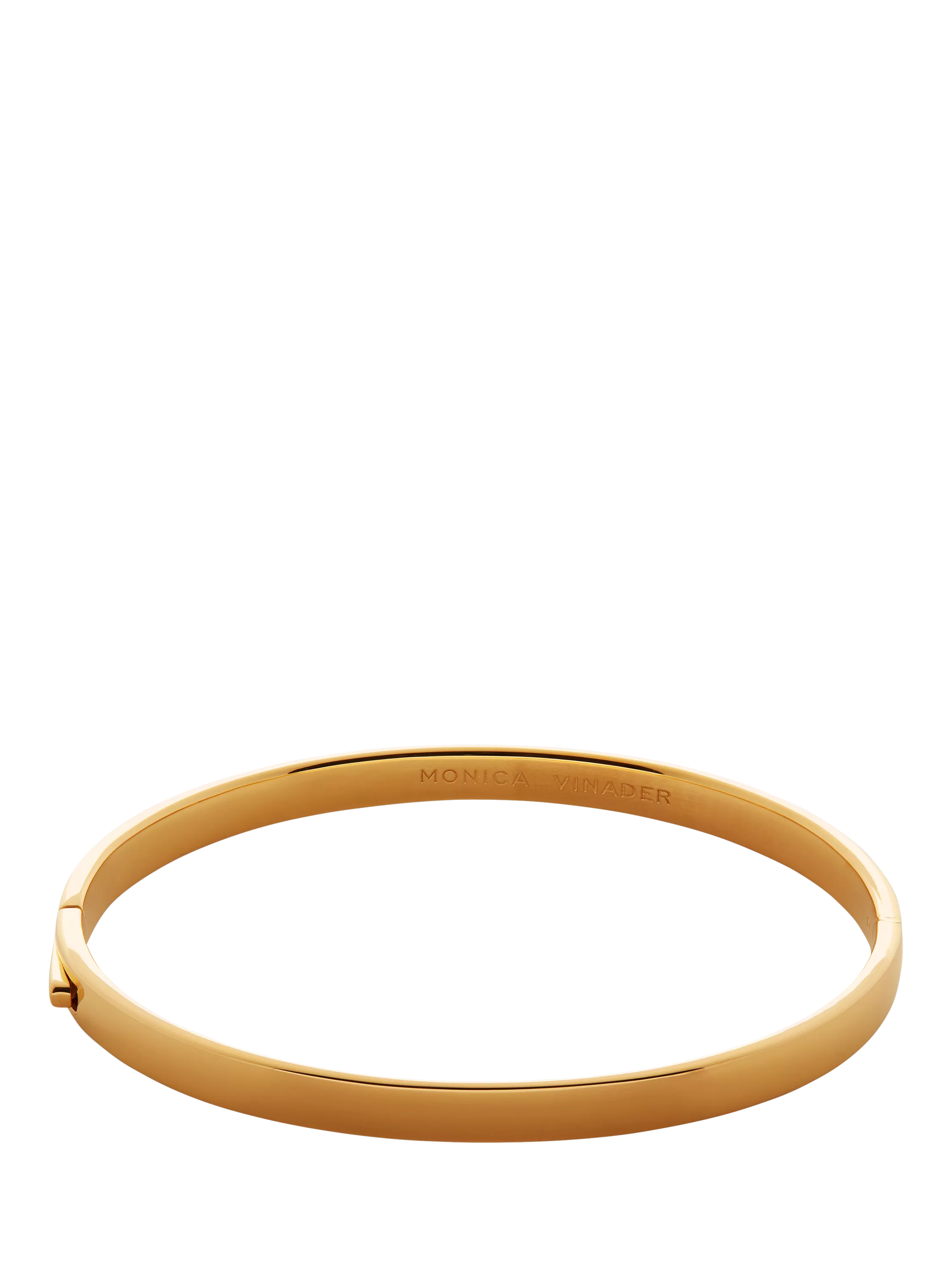 Monica Vinader Essential Luxe Gold Bangle