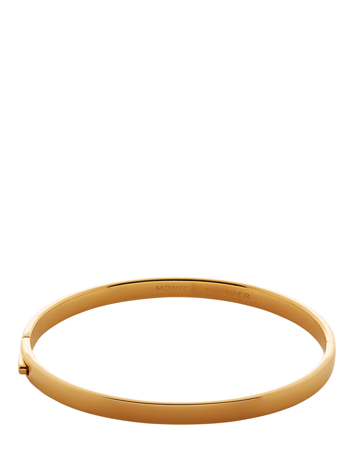 Monica Vinader Essential Luxe Gold Bangle