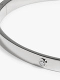 Monica Vinader sterling silver bangle small - British product