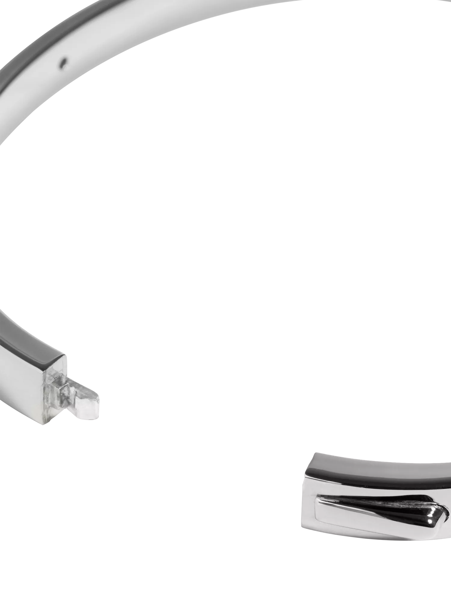 Monica Vinader sterling silver bangle small - British product