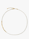 Monica Vinader mini nugget pearl necklace gold, UK version