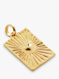Monica Vinader gold heart pendant 2cm (British brand)
