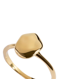 Monica Vinader gold stacking ring size N, UK version