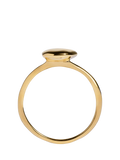 Monica Vinader gold stacking ring size N, UK version