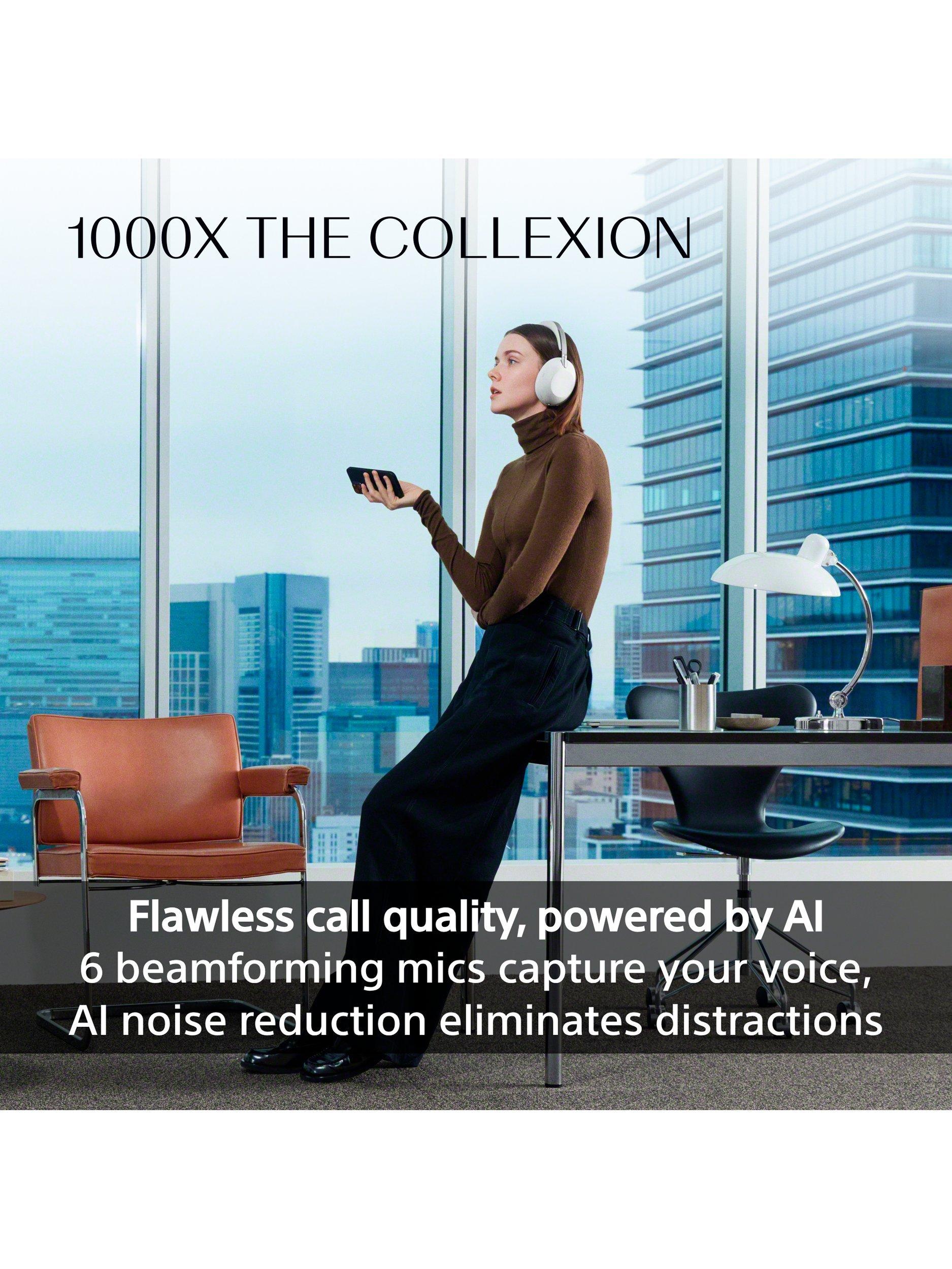 Sony 1000X ColleXion noise cancelling over-ear headphones, imported from the UK