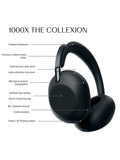 Sony 1000X ColleXion noise cancelling over-ear headphones, imported from the UK