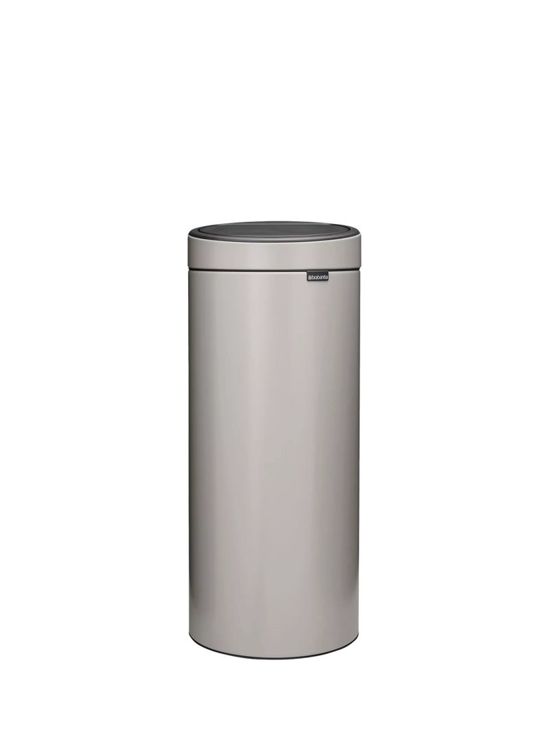 Brabantia Touch Bin 30L Soft Grey - British product