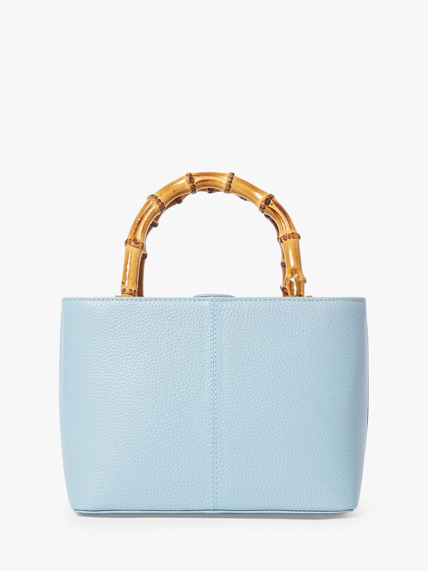 OSPREY LONDON Luxe Mini Clio leather grab bag (British brand)