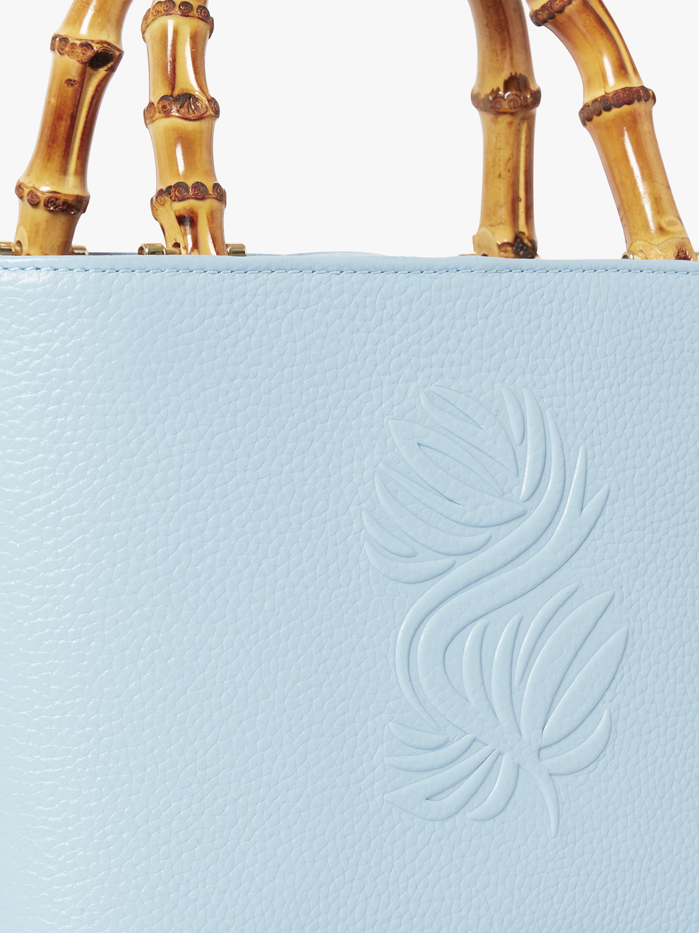 OSPREY LONDON Luxe Mini Clio leather grab bag (British brand)