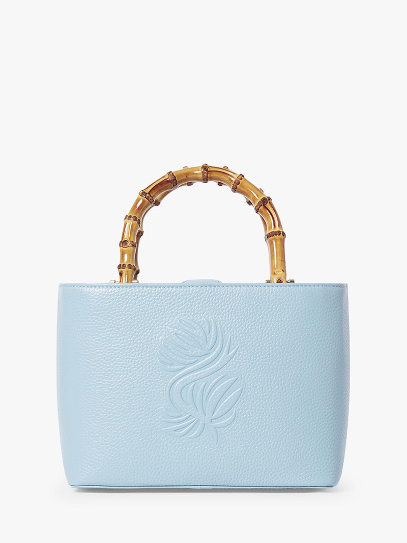 OSPREY LONDON Luxe Mini Clio leather grab bag (British brand)