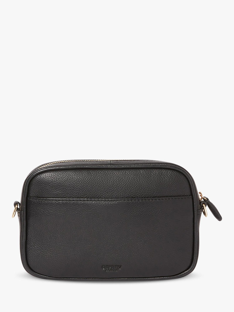 Osprey London Luxe Roma leather crossbody bag, imported from the UK