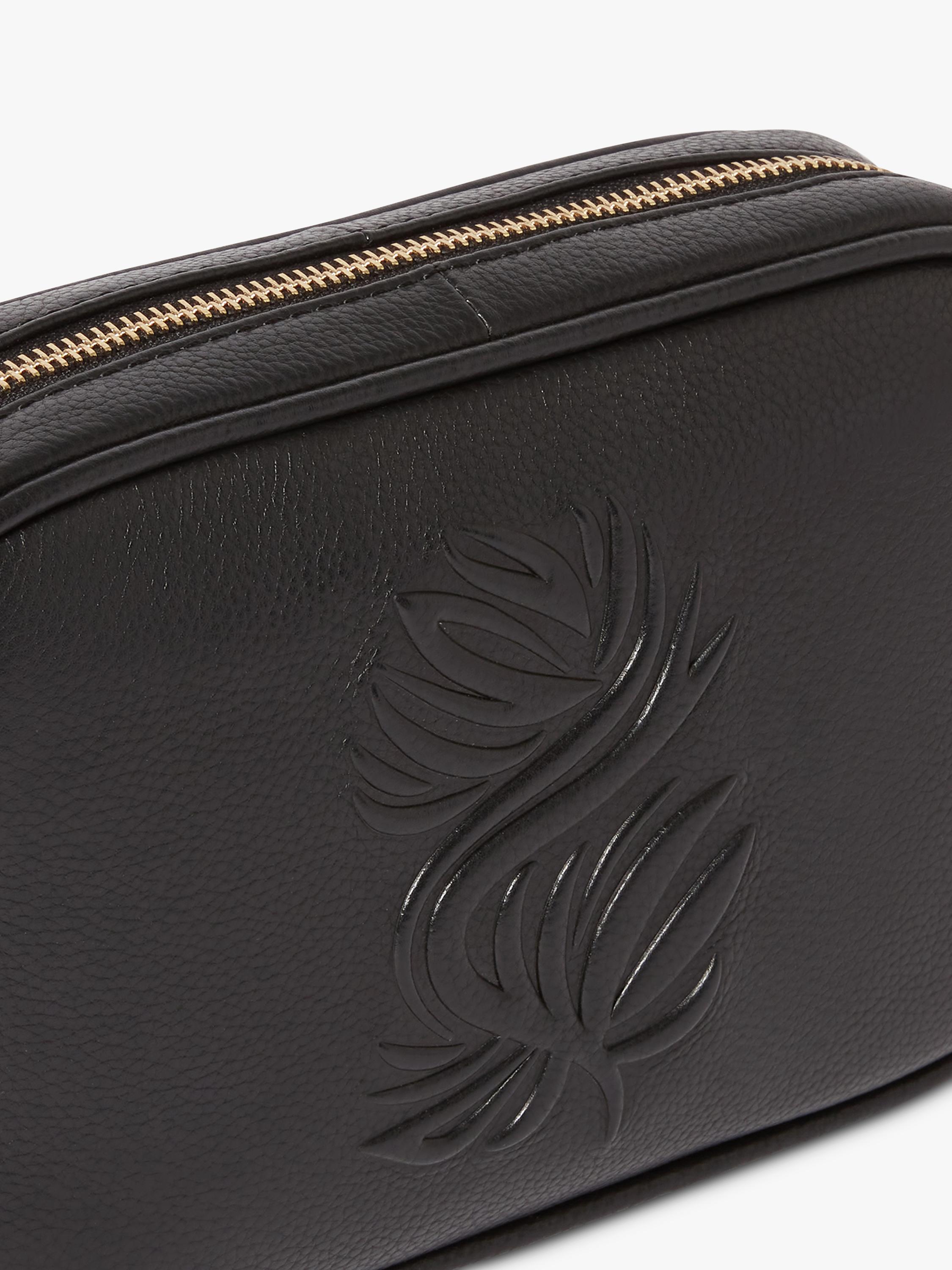 Osprey London Luxe Roma leather crossbody bag, imported from the UK