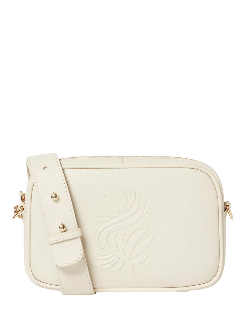 OSPREY LONDON Luxe Roma Leather Crossbody Bag 15x22x5cm