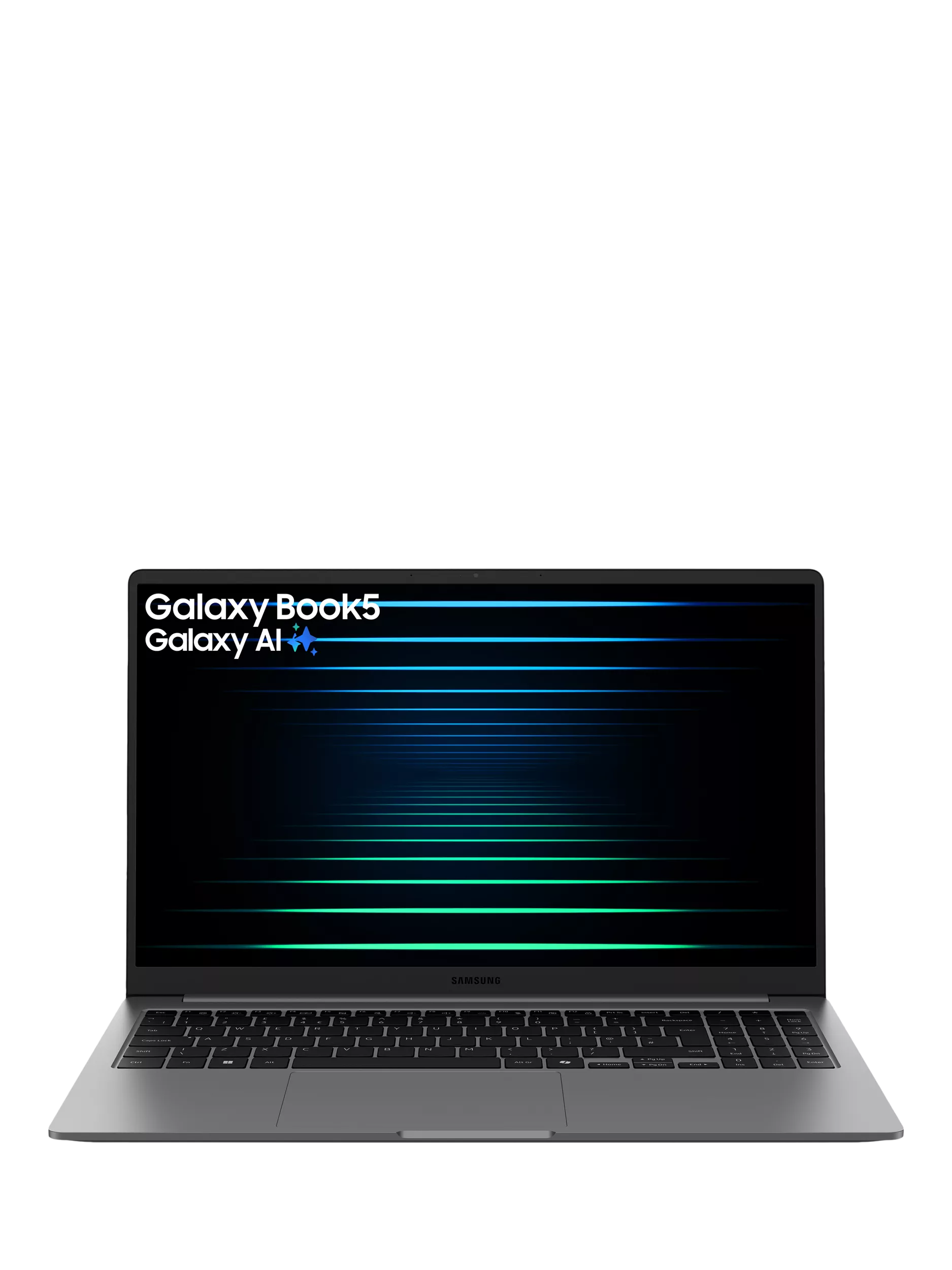 Samsung Galaxy Book5 laptop 15.6-inch Full HD Grey, imported from the UK