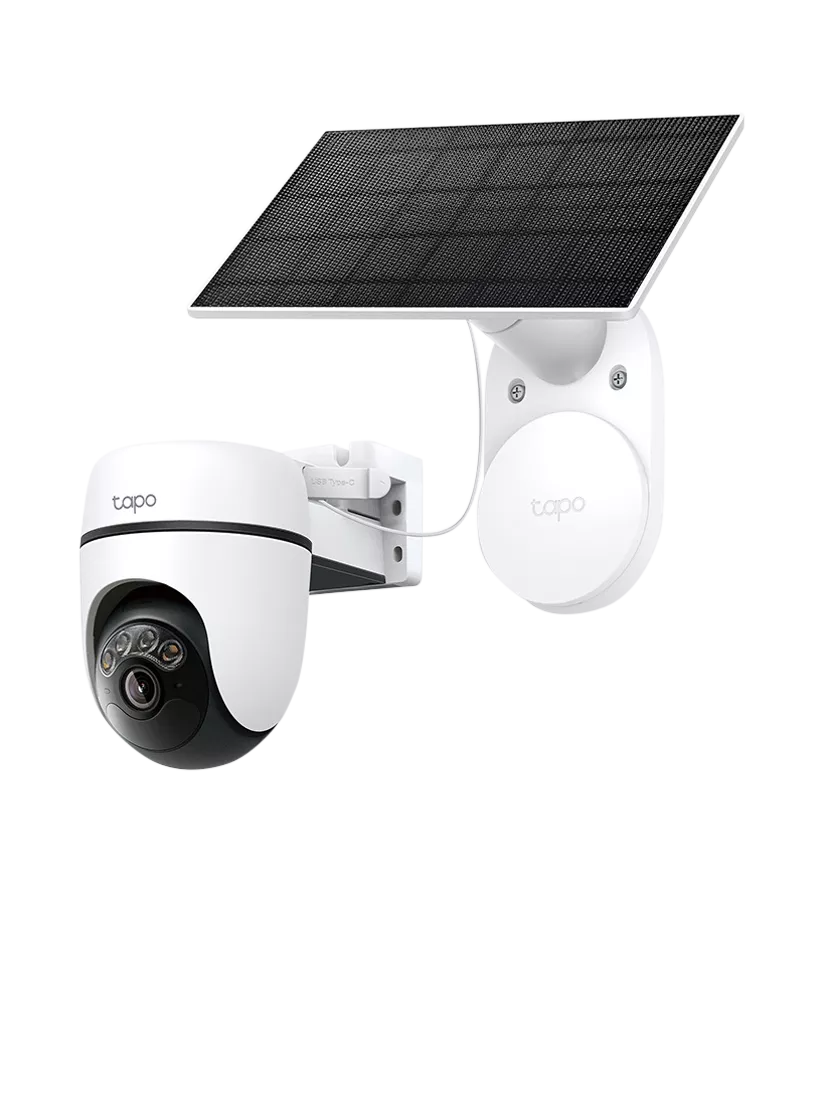 TP-Link Tapo C610 2K outdoor security camera with solar panel (British brand)
