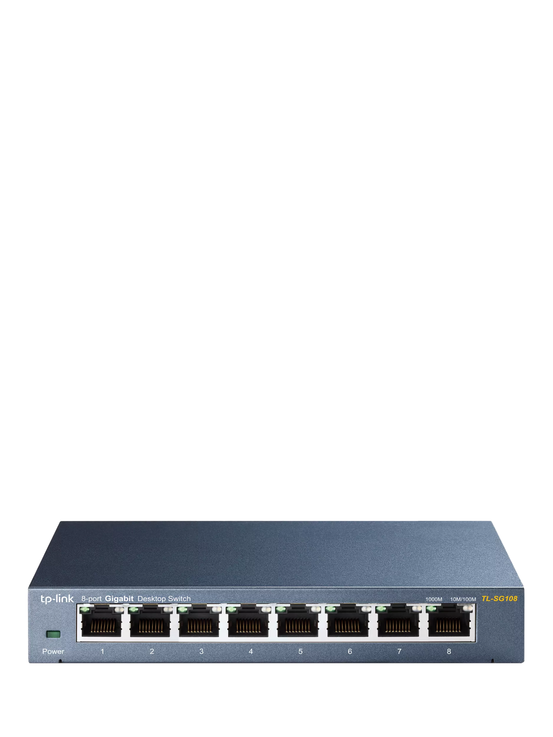 TP-Link 8-port Gigabit network switch, UK version