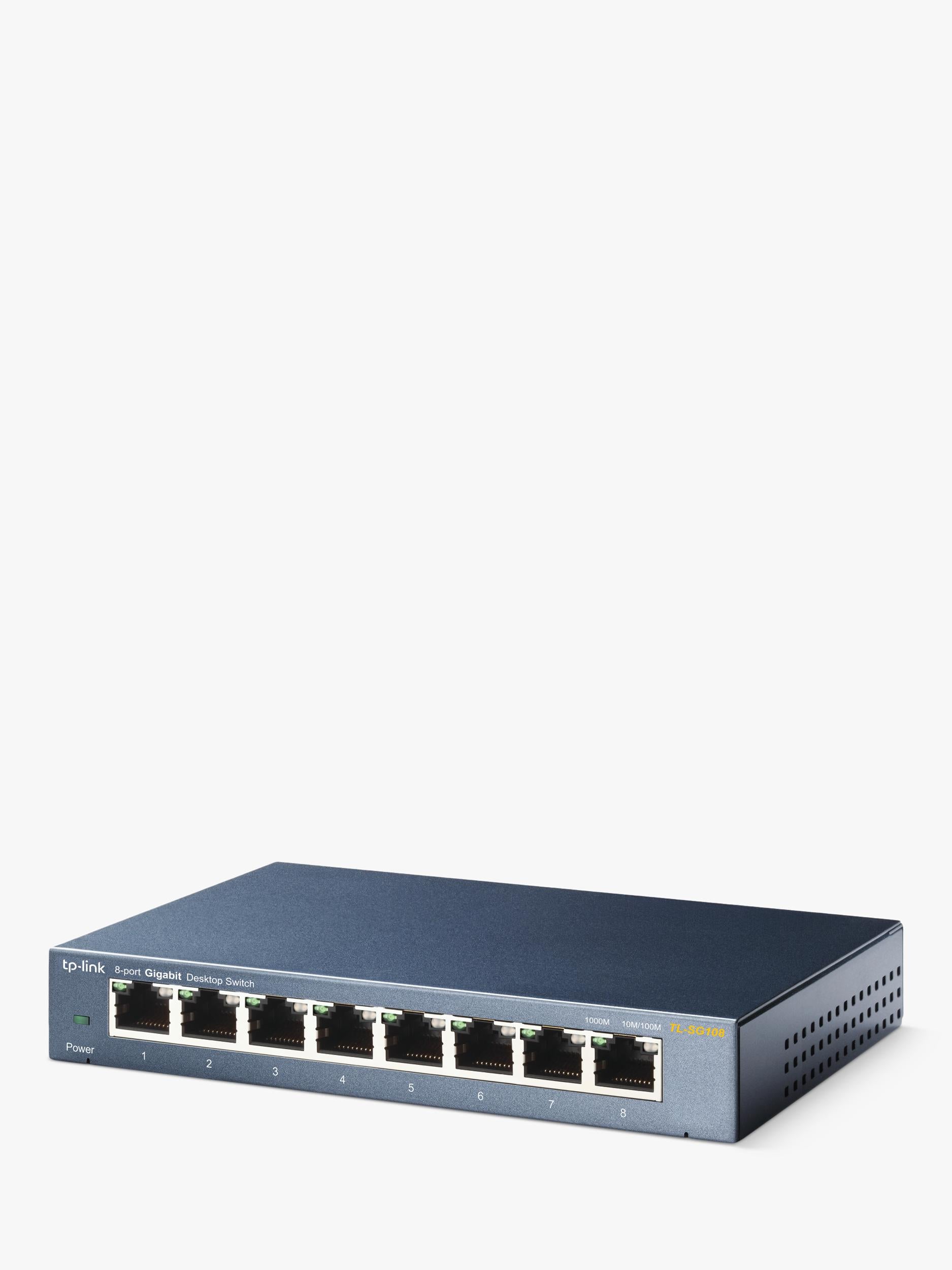 TP-Link 8-port Gigabit network switch, UK version