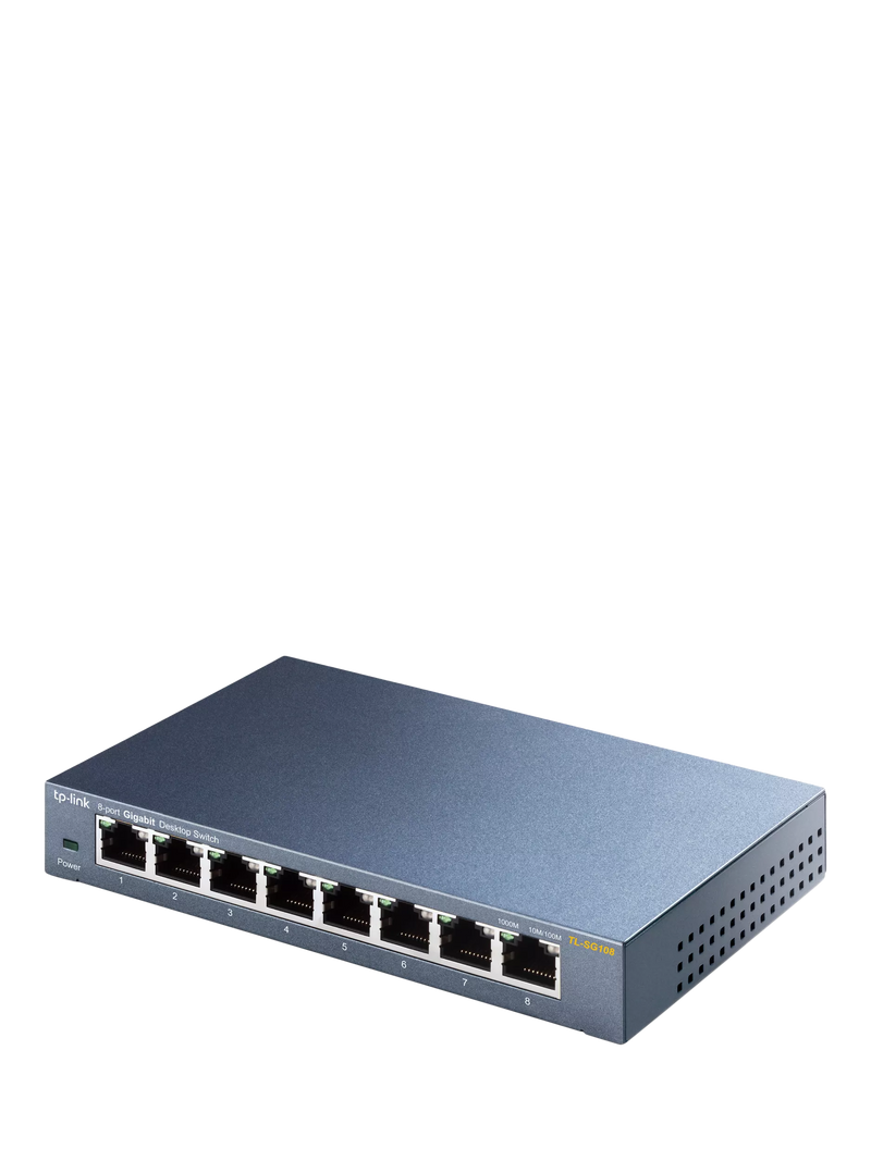 TP-Link 8-port Gigabit network switch, UK version