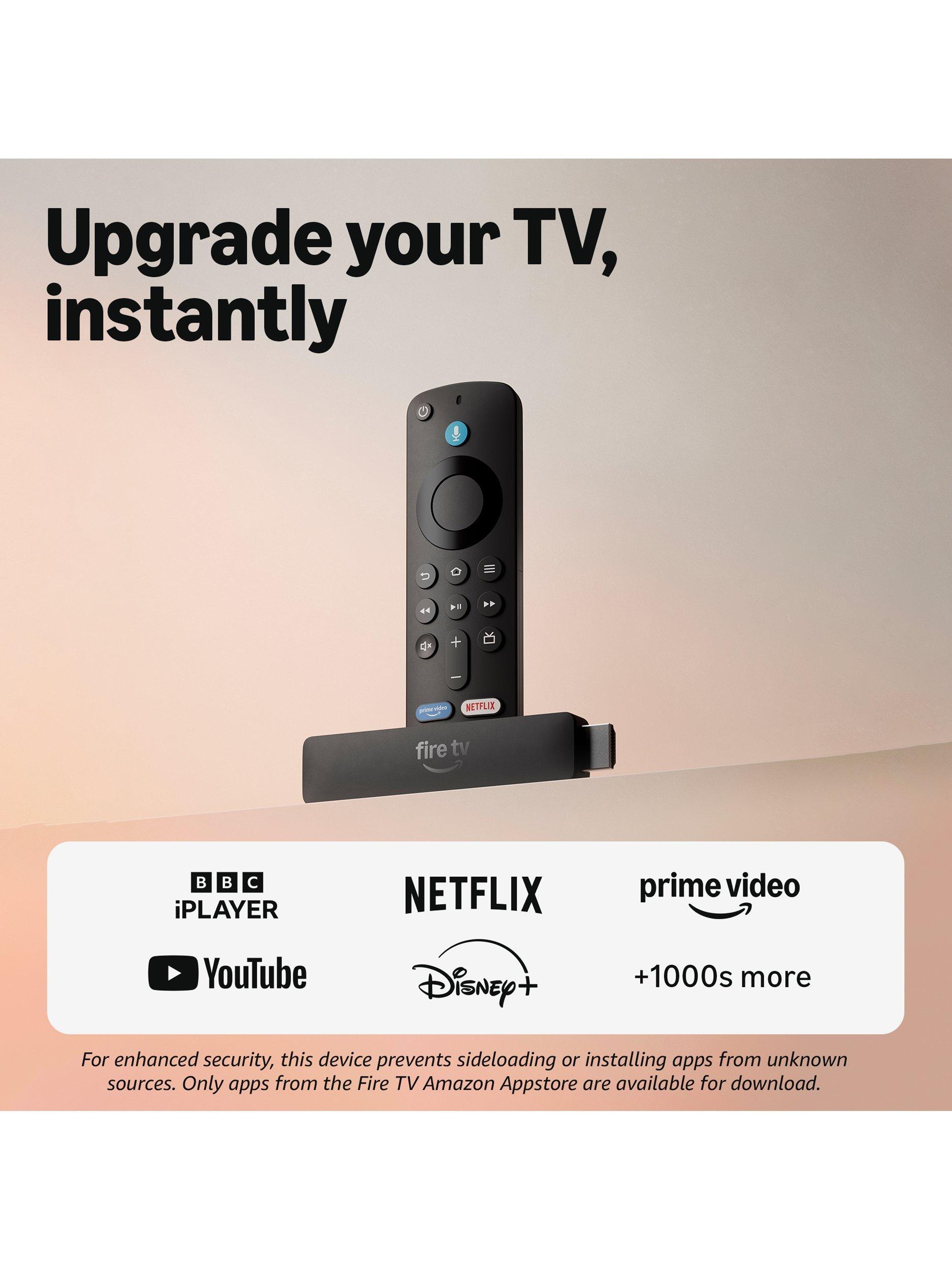 Amazon Fire TV Stick HD streaming device, imported from the UK