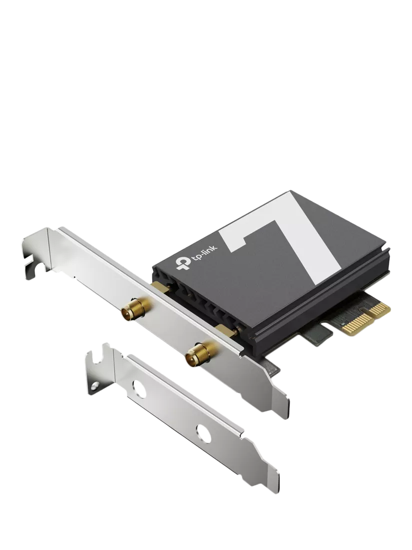 TP-Link Archer TBE550E Wi-Fi 7 PCIe adapter - British product