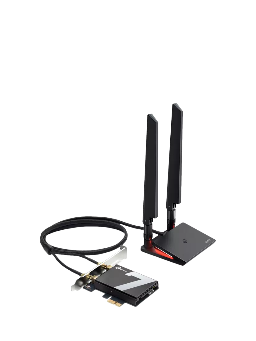 TP-Link Archer TBE550E Wi-Fi 7 PCIe adapter - British product