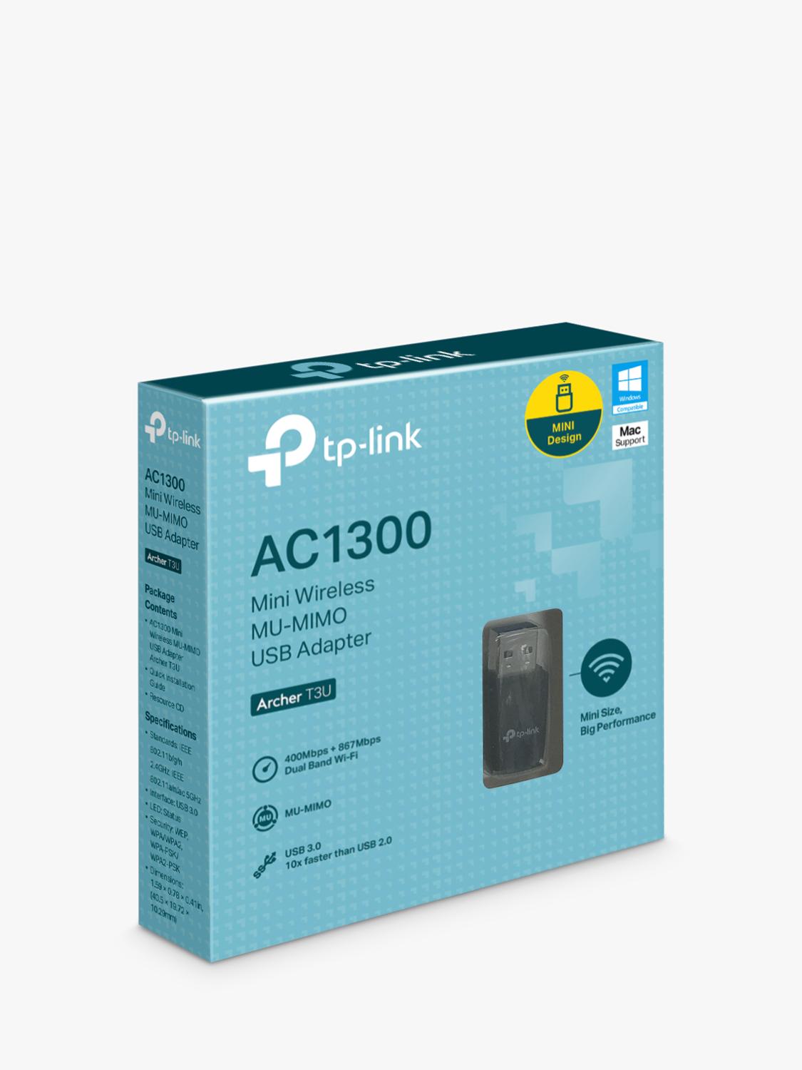 TP-Link Archer T3U mini USB Wi-Fi adapter, imported from the UK