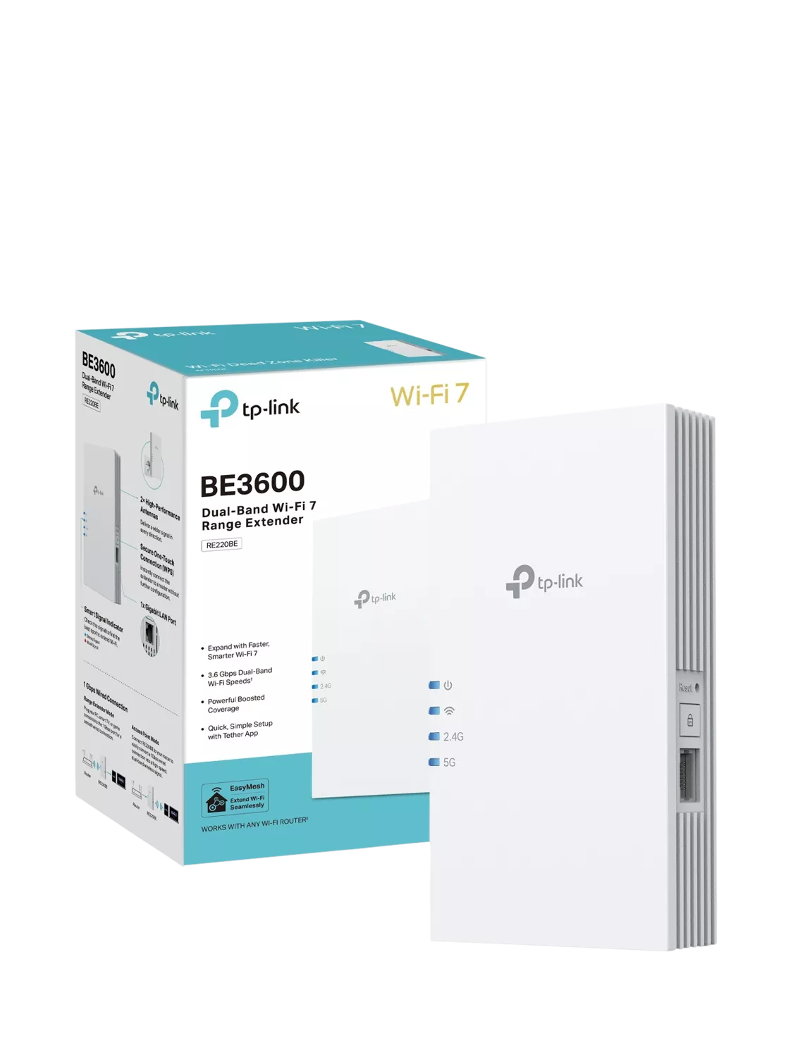 TP-Link RE220BE range extender (British brand)
