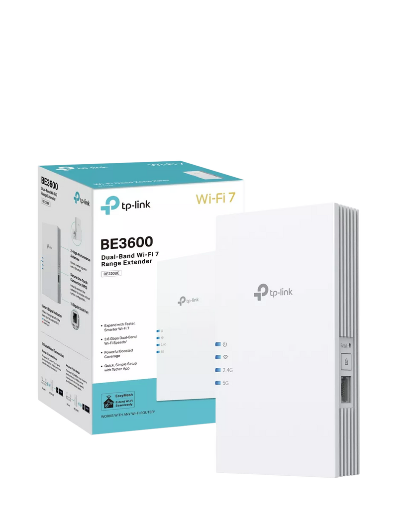 TP-Link RE220BE range extender (British brand)